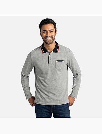 Lee cooper - polo homem de manga comprida