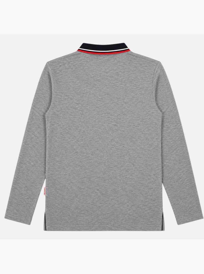 Lee Cooper - Polo homem  de manga comprida Cinza - Kiabi