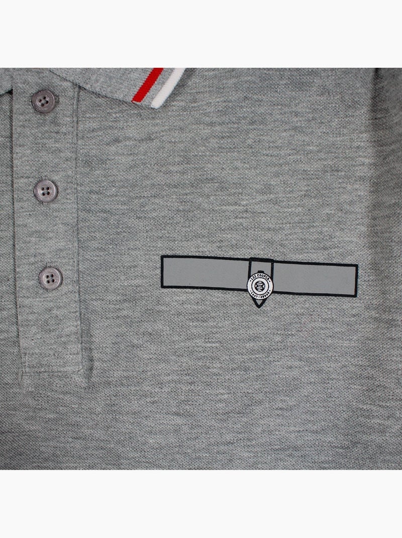 Lee Cooper - Polo homem  de manga comprida Cinza - Kiabi