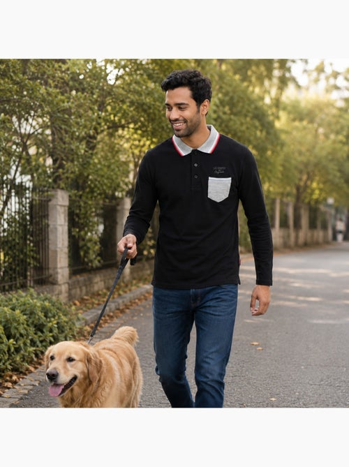 Lee Cooper - Polo homem de manga comprida - Kiabi Lee Cooper - Polo homem de manga comprida - Kiabi