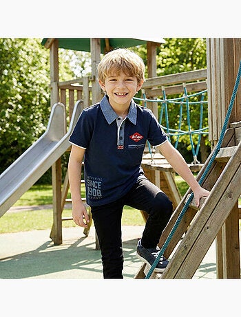 Lee Cooper - Polo manga curta menino
