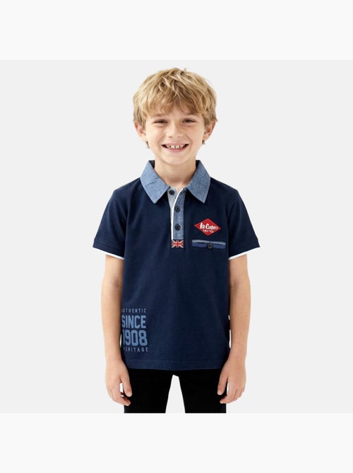 Lee Cooper - Polo manga curta menino - Kiabi Lee Cooper - Polo manga curta menino - Kiabi