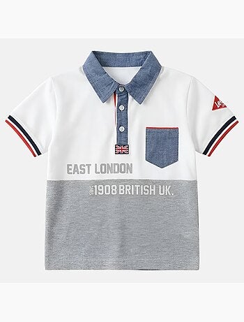 Lee Cooper - Polo manga curta menino