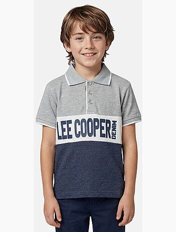 Lee Cooper - Polo manga curta menino estampado