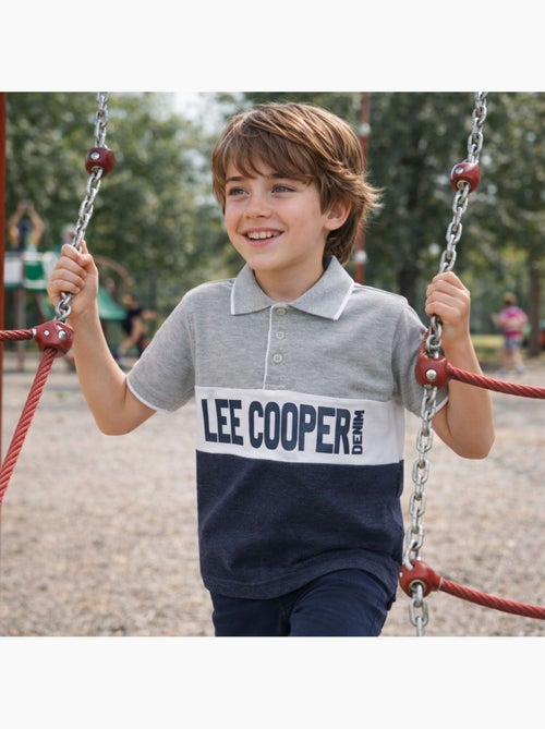 Lee Cooper - Polo manga curta menino estampado - Kiabi Lee Cooper - Polo manga curta menino estampado - Kiabi