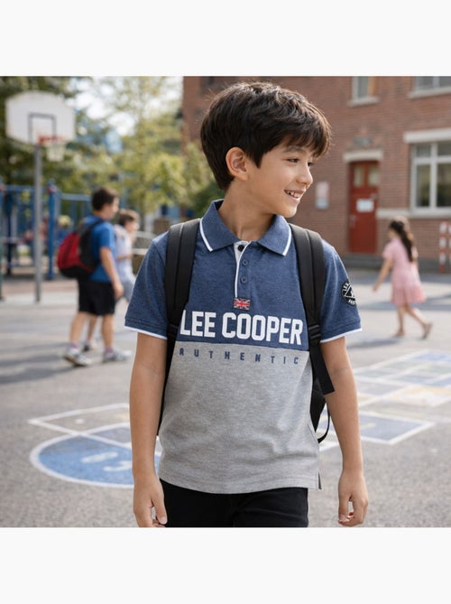 Lee Cooper - Polo manga curta menino estampado - Kiabi Lee Cooper - Polo manga curta menino estampado - Kiabi