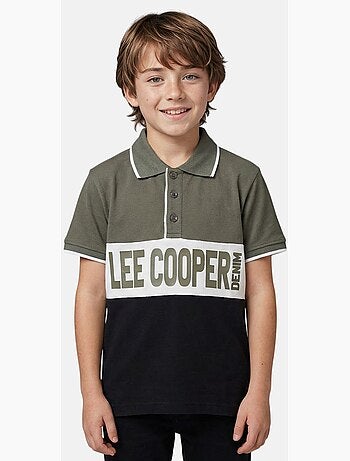 Lee Cooper - Polo manga curta menino estampado