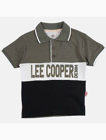 Lee Cooper - Polo manga curta menino estampado