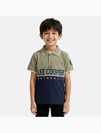 Lee Cooper - Polo manga curta menino estampado