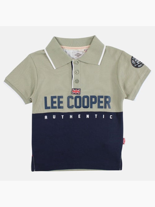 Lee Cooper - Polo manga curta menino estampado - Kiabi Lee Cooper - Polo manga curta menino estampado - Kiabi