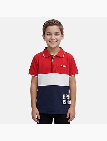 Lee Cooper - Polo manga curta menino estampado