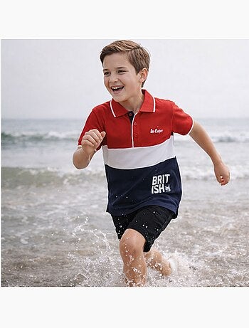 Lee Cooper - Polo manga curta menino estampado