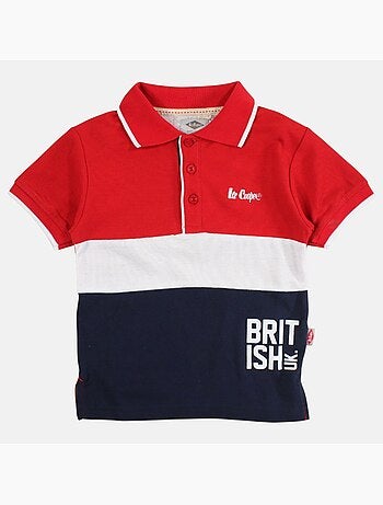 Lee Cooper - Polo manga curta menino estampado