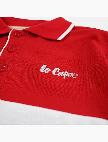 Lee Cooper - Polo manga curta menino estampado