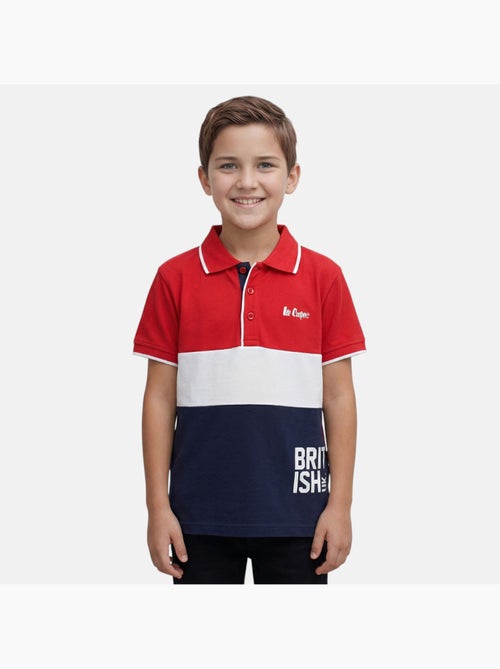 Lee Cooper - Polo manga curta menino estampado - Kiabi Lee Cooper - Polo manga curta menino estampado - Kiabi