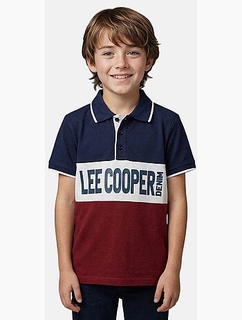 Lee Cooper - Polo manga curta menino estampado