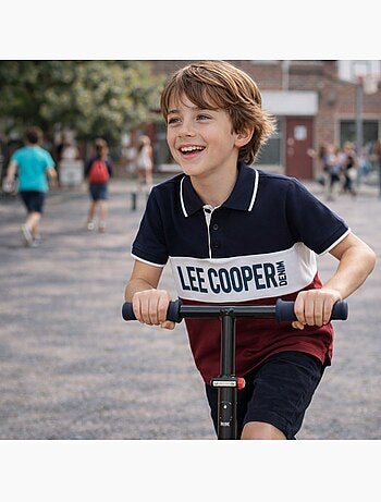 Lee Cooper - Polo manga curta menino estampado