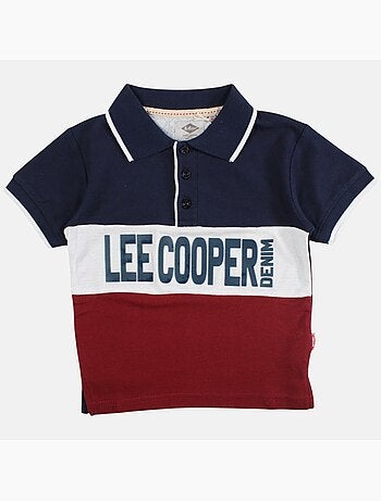 Lee Cooper - Polo manga curta menino estampado