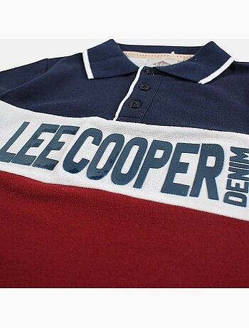 Lee Cooper - Polo manga curta menino estampado