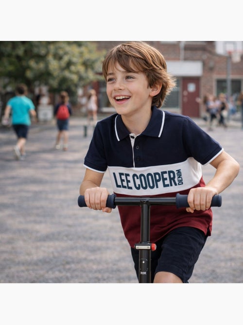 Lee Cooper - Polo manga curta menino estampado - Kiabi Lee Cooper - Polo manga curta menino estampado - Kiabi