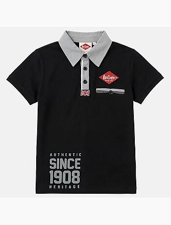 Lee Cooper - Polo manga curta menino