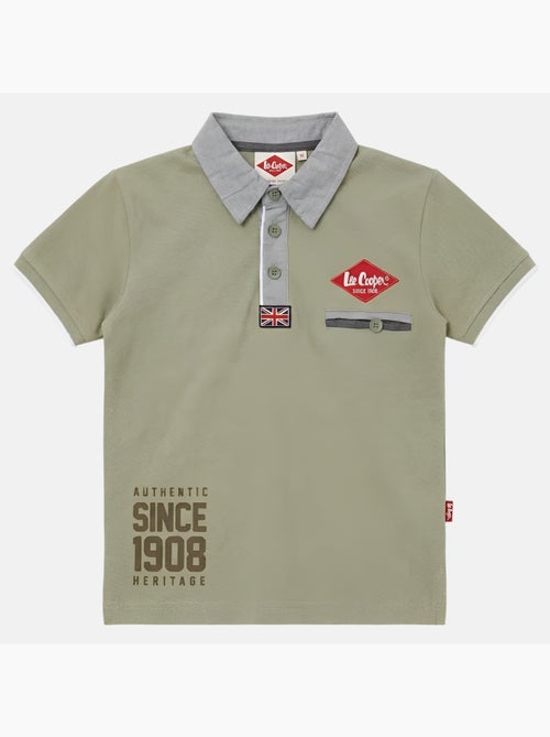 Lee Cooper - Polo manga curta menino - Kiabi Lee Cooper - Polo manga curta menino - Kiabi