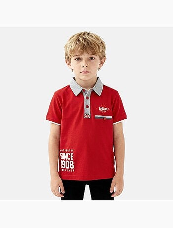 Lee Cooper - Polo manga curta menino