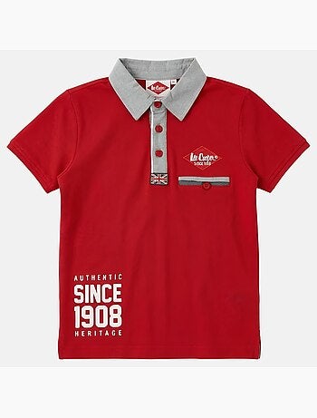 Lee Cooper - Polo manga curta menino