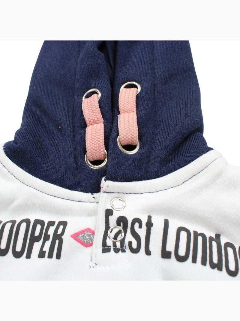 Lee Cooper - Sweat com capuz e calças de jogging Azul-marinho - Kiabi