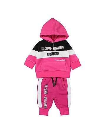 Lee Cooper - Sweat com capuz e calças de jogging