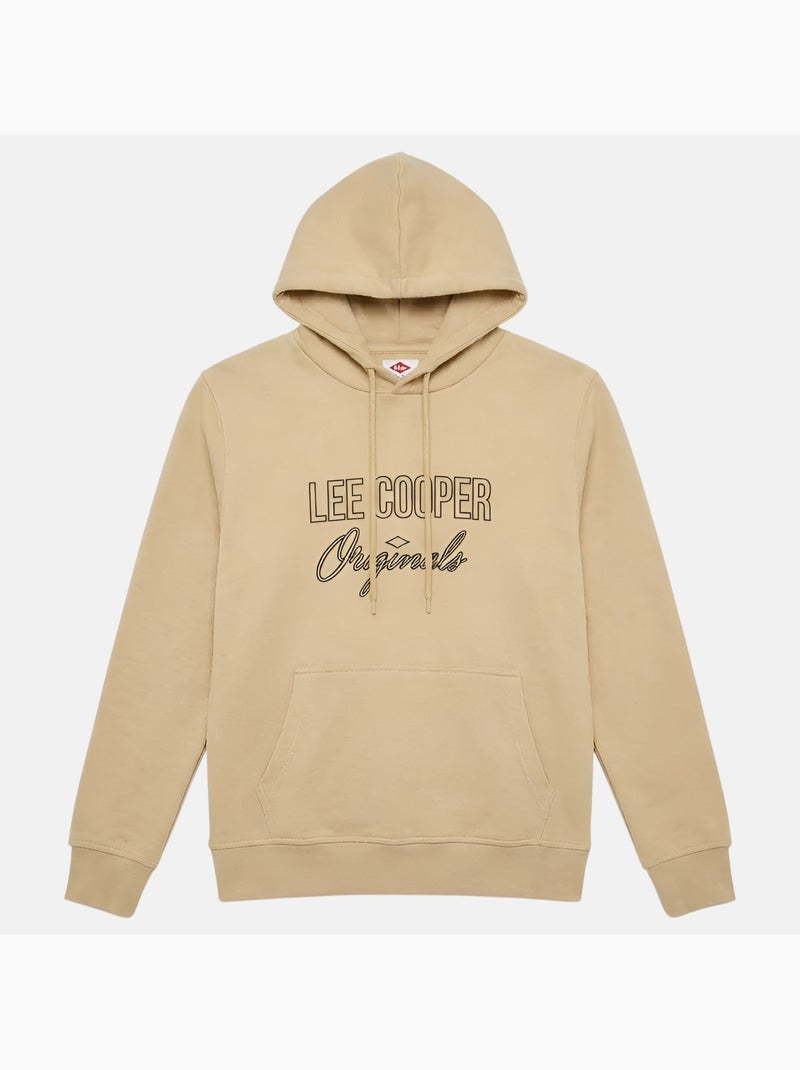Lee Cooper - Sweat com capuz  homem Bege - Kiabi