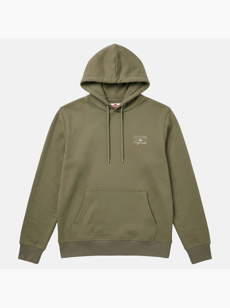 Lee Cooper - Sweat com capuz  homem Cáqui - Kiabi