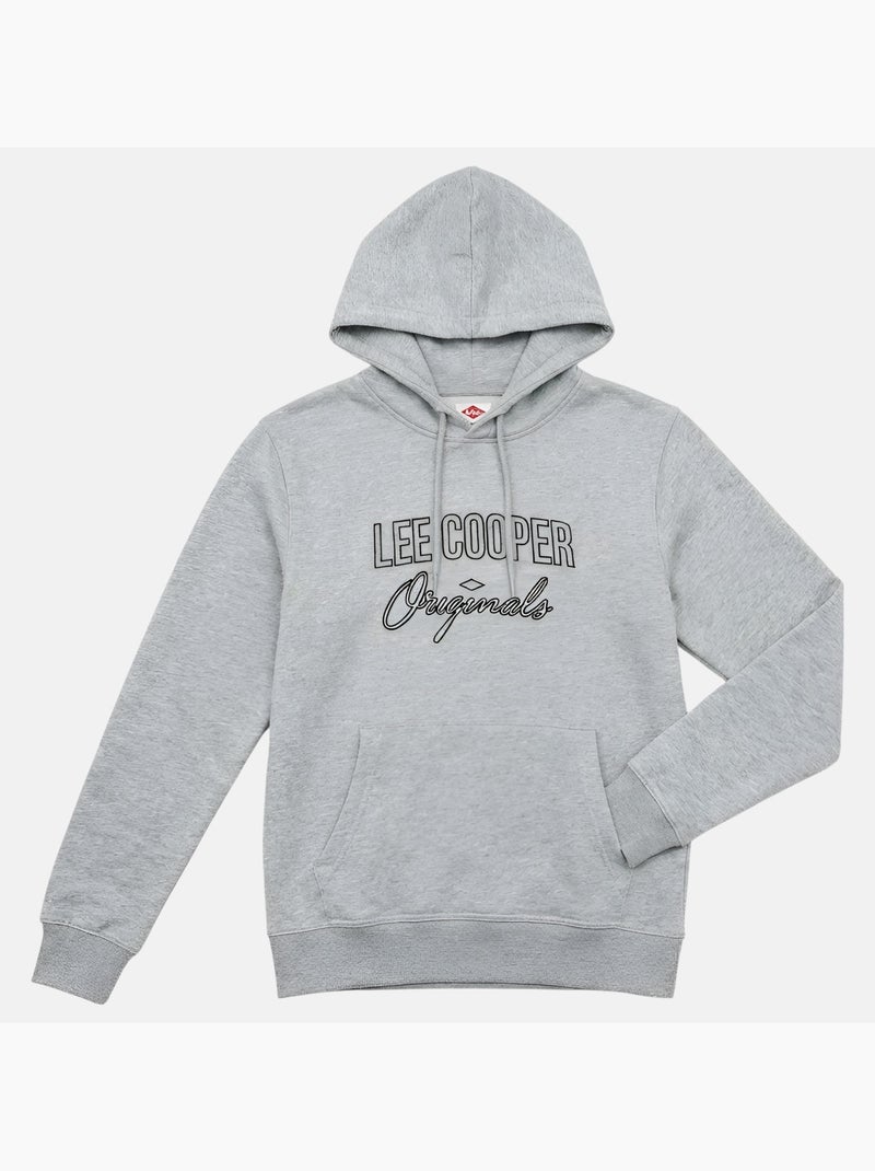 Lee Cooper - Sweat com capuz  homem Cinza - Kiabi