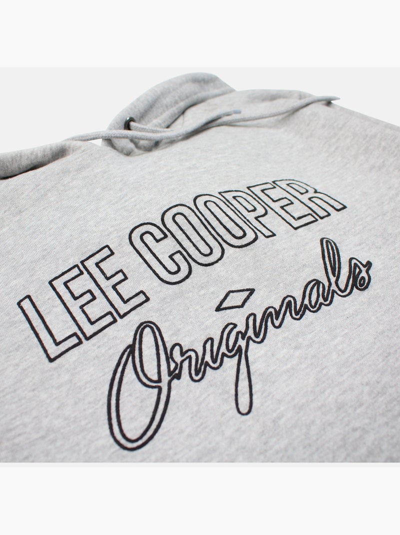 Lee Cooper - Sweat com capuz  homem Cinza - Kiabi