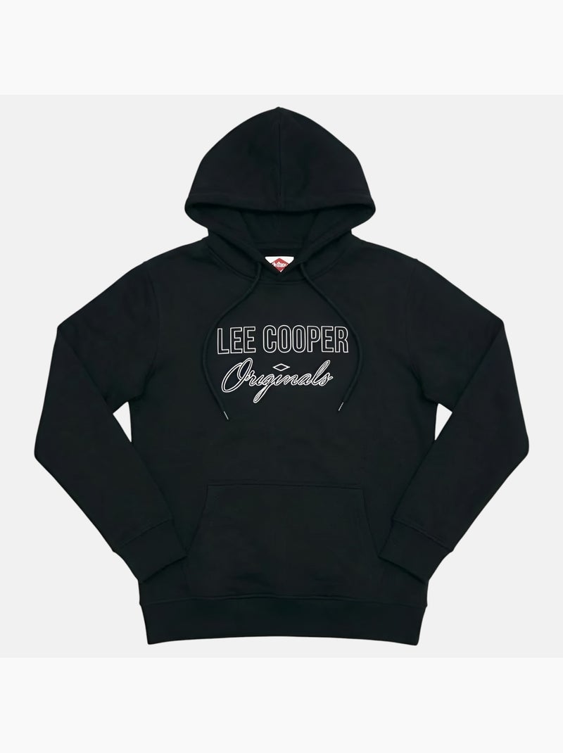 Lee Cooper - Sweat com capuz  homem Preto - Kiabi