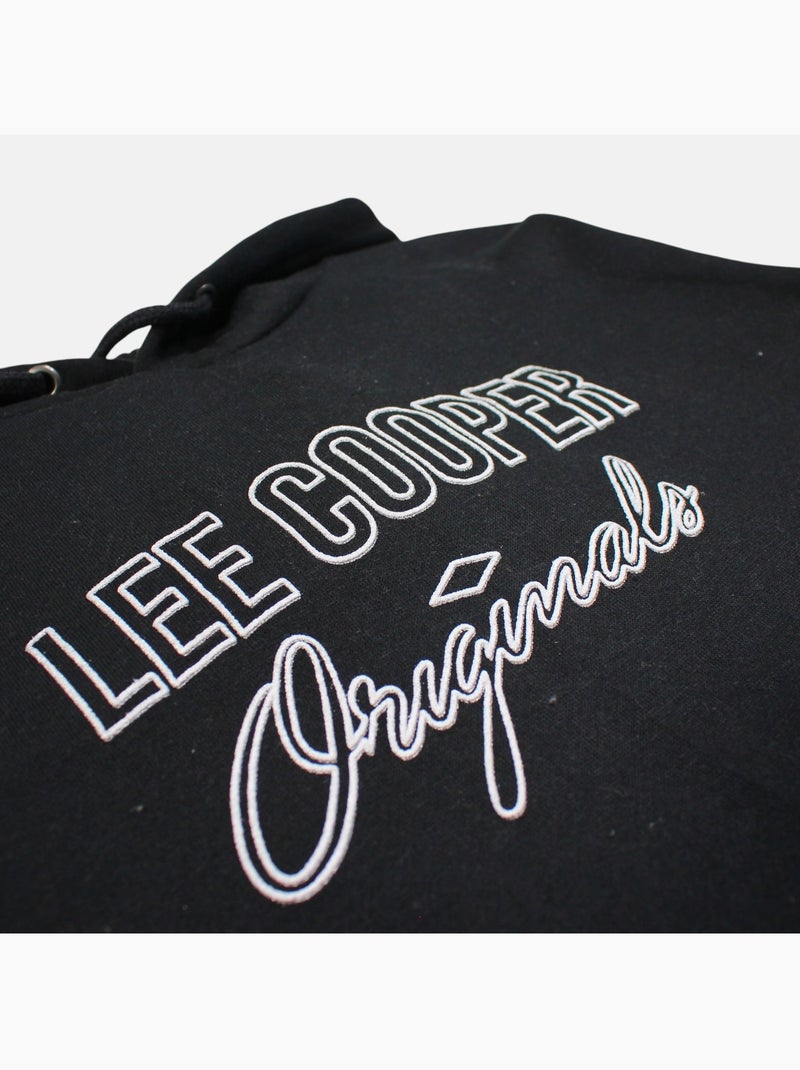 Lee Cooper - Sweat com capuz  homem Preto - Kiabi