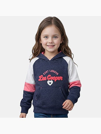 Lee Cooper - Sweat com capuz menina estampado