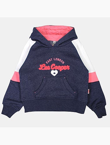 Lee Cooper - Sweat com capuz menina estampado