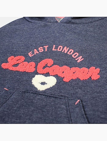 Lee Cooper - Sweat com capuz menina estampado