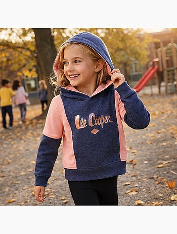 Lee Cooper - Sweat com capuz menina estampado