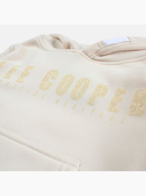 Lee Cooper - Sweat com capuz menina estampado - Kiabi