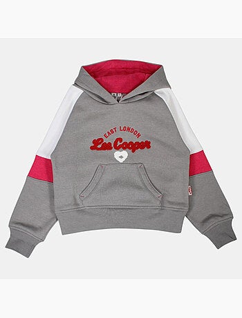 Lee Cooper - Sweat com capuz menina estampado