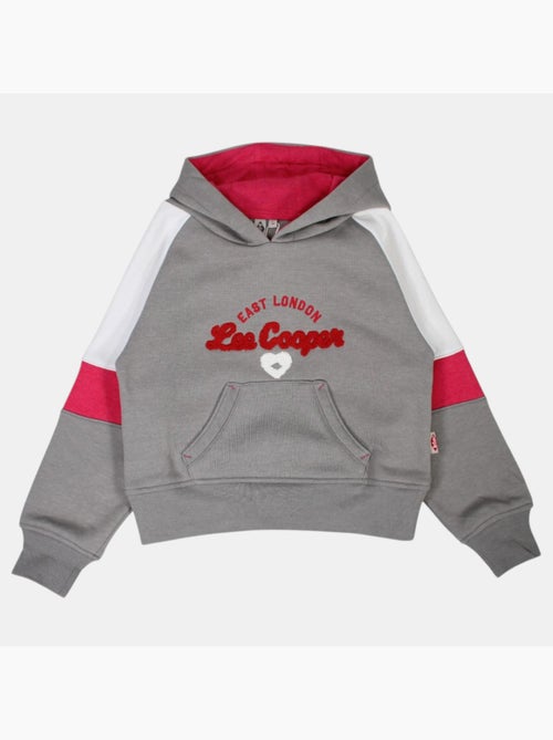 Lee Cooper - Sweat com capuz menina estampado - Kiabi Lee Cooper - Sweat com capuz menina estampado - Kiabi