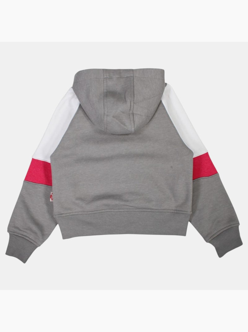 Lee Cooper - Sweat com capuz menina estampado Cinza - Kiabi