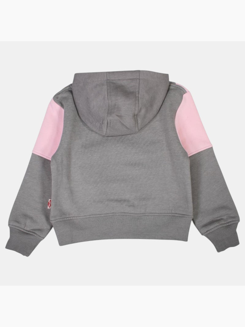 Lee Cooper - Sweat com capuz menina estampado Cinza - Kiabi