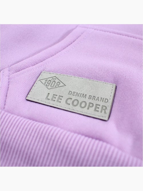 Lee Cooper - Sweat com capuz menina estampado - Kiabi