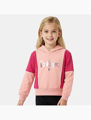 Lee Cooper - Sweat com capuz menina estampado