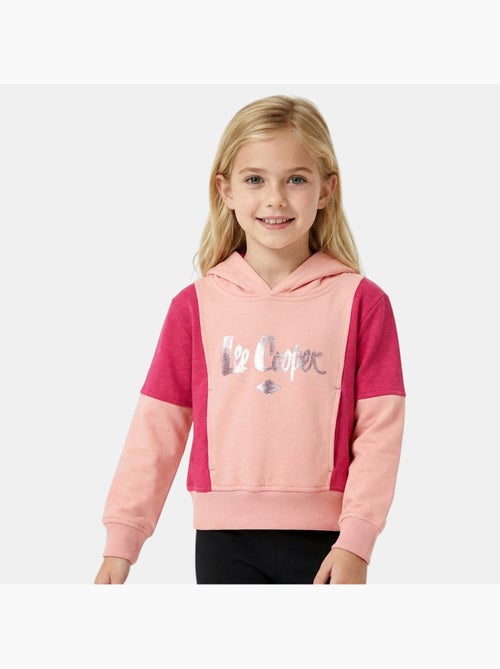 Lee Cooper - Sweat com capuz menina estampado - Kiabi