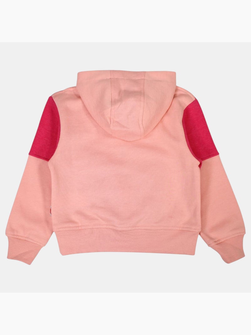 Lee Cooper - Sweat com capuz menina estampado Rosa - Kiabi