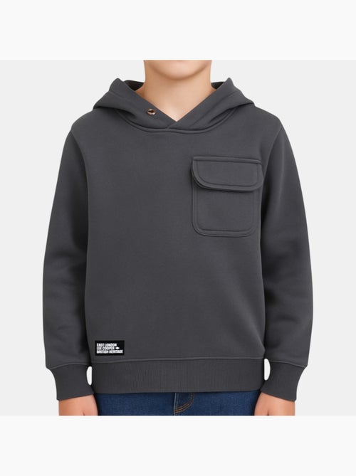 Lee Cooper - Sweat com capuz menino estampado - Kiabi Lee Cooper - Sweat com capuz menino estampado - Kiabi